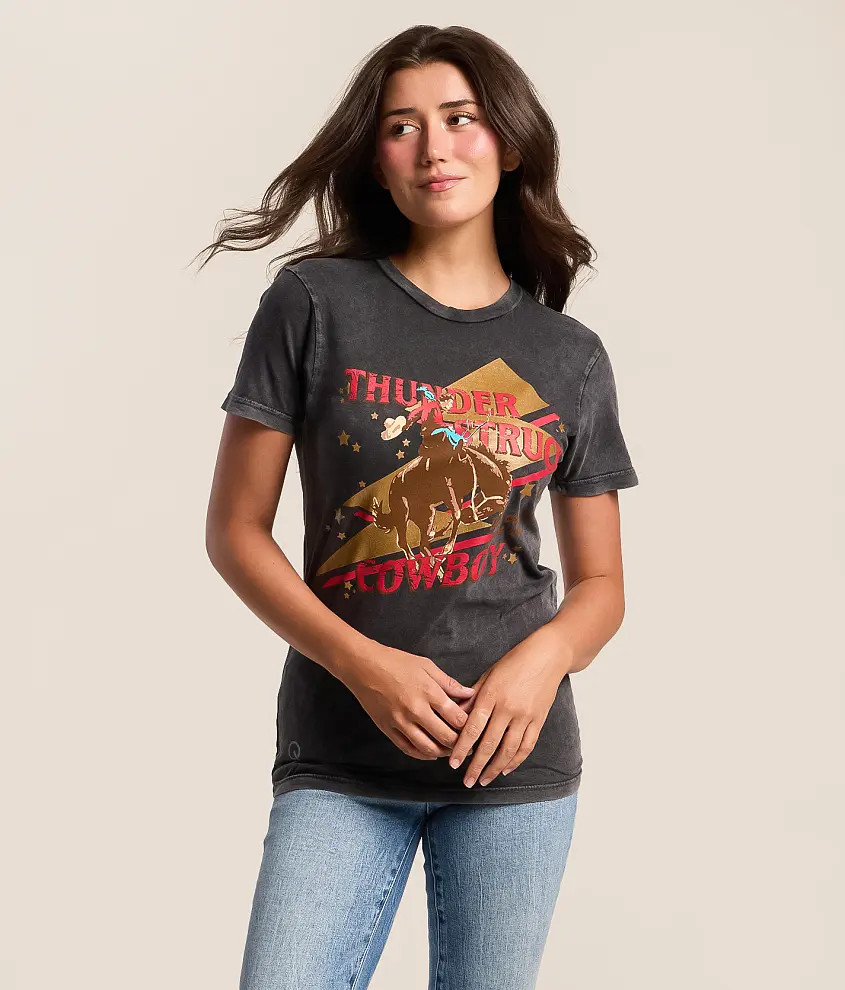 Thunder Struck Cowboy T-Shirt | Buckle