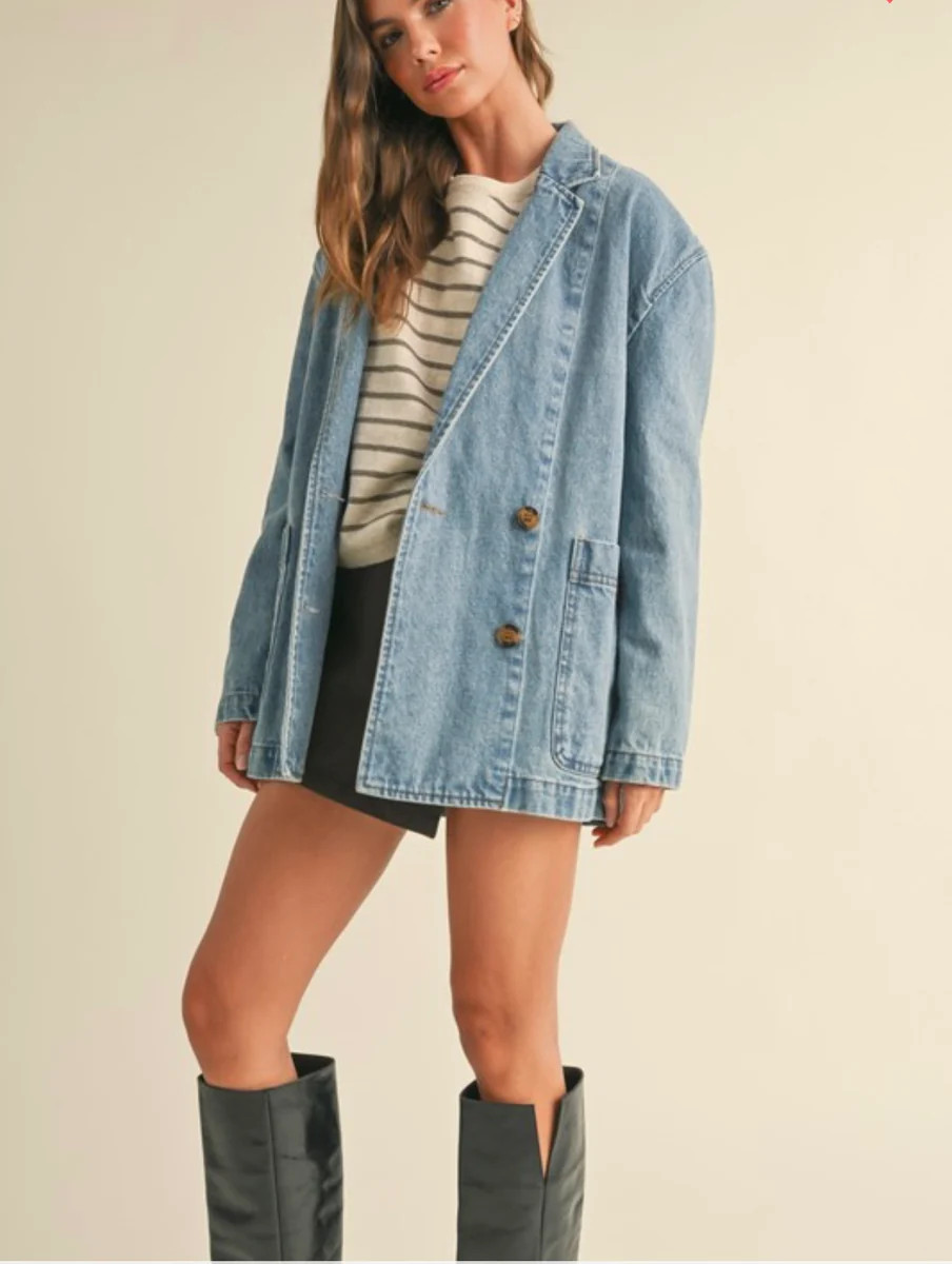 The Must Have Denim Blazer | Statement Boutique