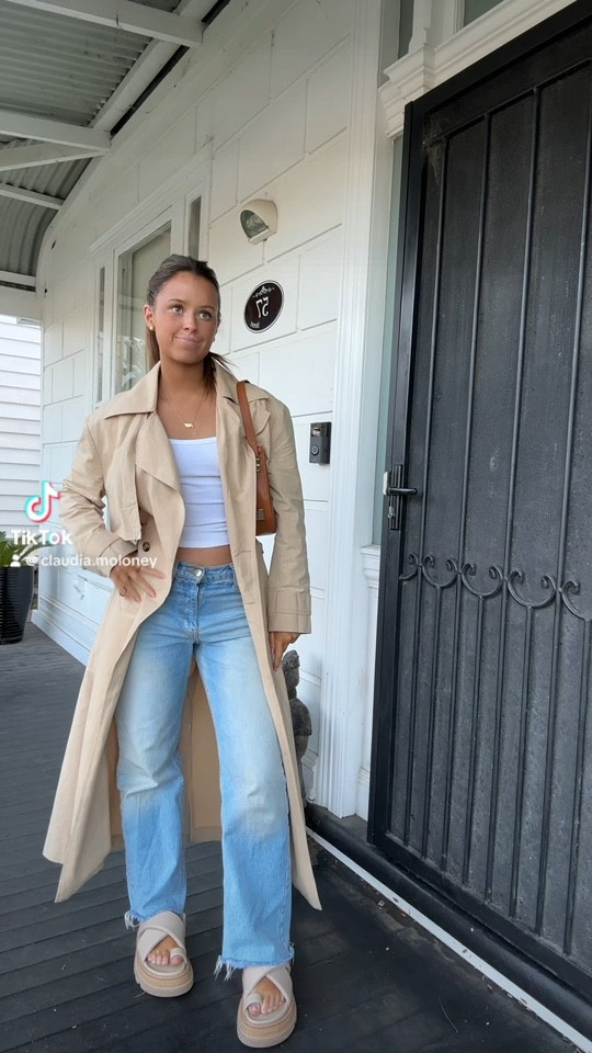 Trench coat outfit 🤍
Products linked below, I wear everything in a size Xs 💕

#LTKwinter #LTKaustralia