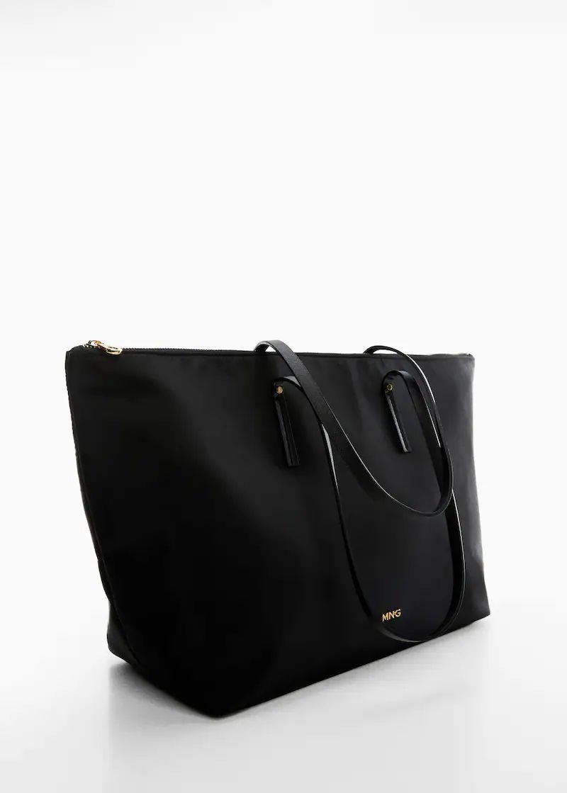 Technical fabric shopper bag | MANGO (UK)