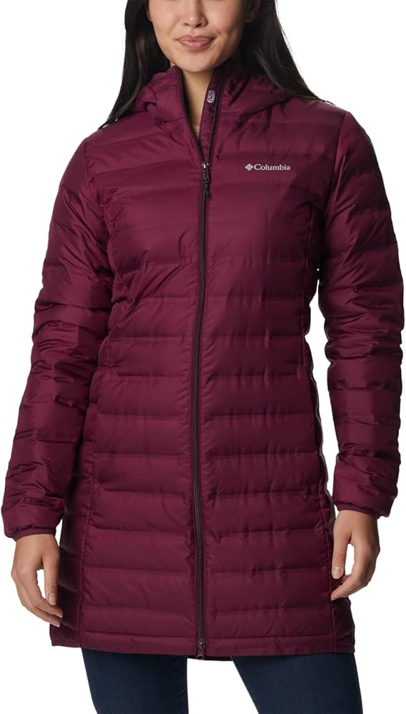 Columbia Women's Lake 22 Down Long Hooded Jacket | Amazon (US)