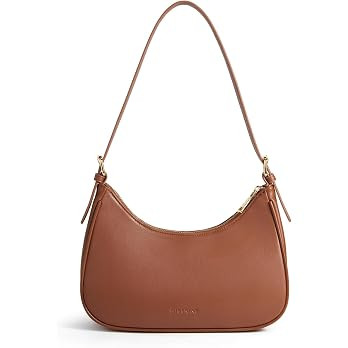 Missnine Purses for Women, Shoulder Bag Small Handbags Vegan Leather Underarm Bags Trendy Hobo Cu... | Amazon (US)