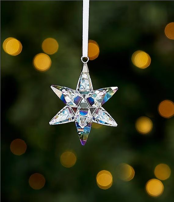 Crystal Star Shimmer Ornament | Dillard's