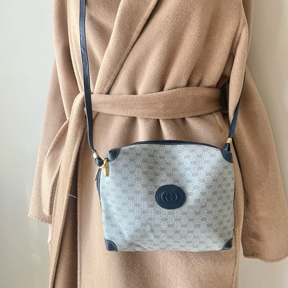 Authentic Gucci vintage micro GG canvas crossbody 007.104.4916 (A1008) | Poshmark