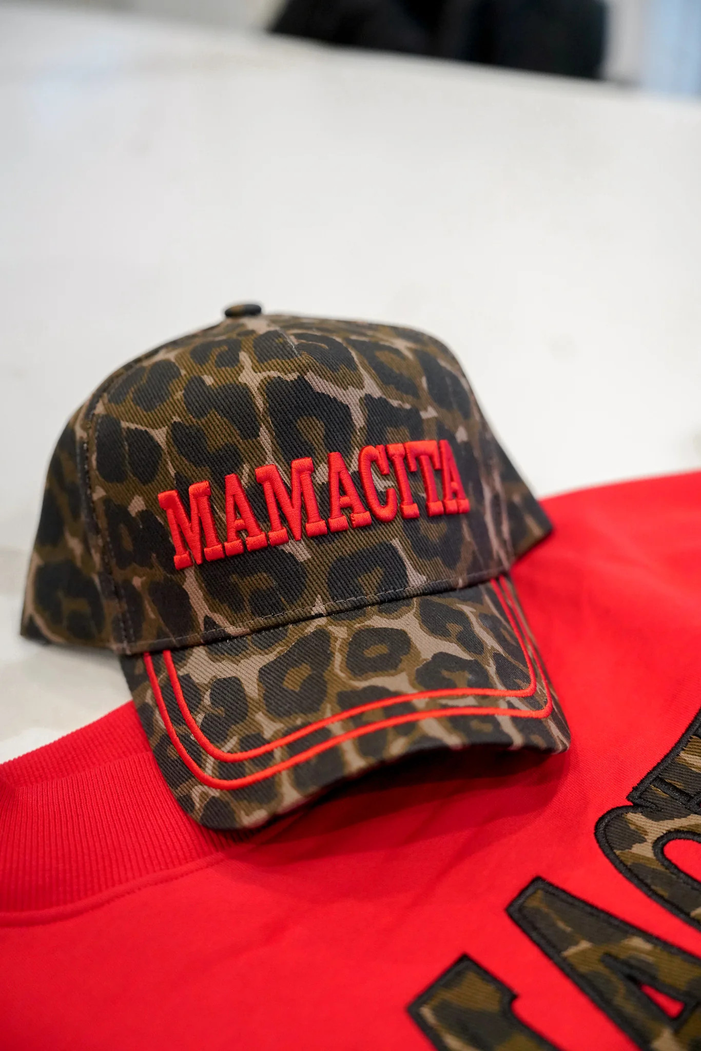 Mamacita - Leopard Vintage Hat | KenzKustomz