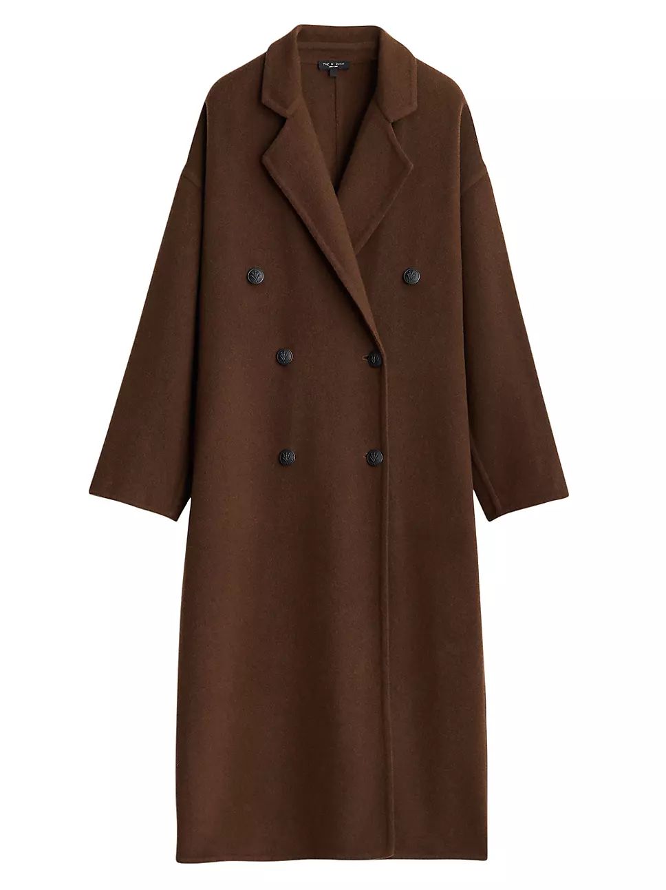 Thea Wool-Blend Splittable Coat | Saks Fifth Avenue