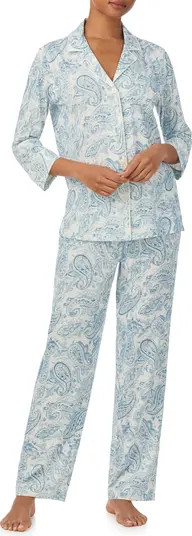 Print Cotton Blend Pajamas | Nordstrom