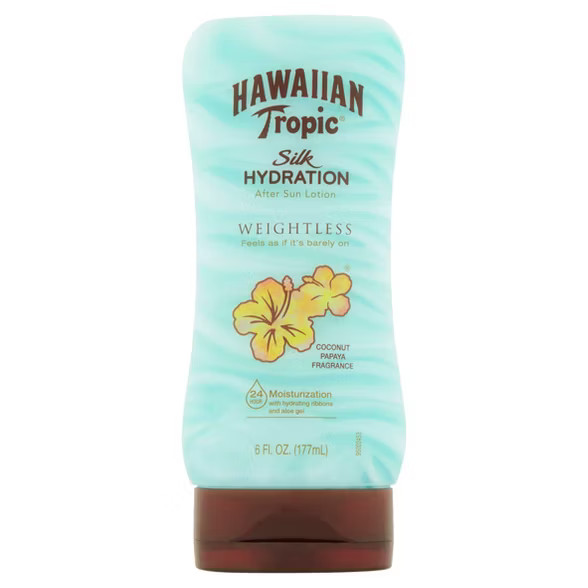 Hawaiian Tropic Silk Hydration Weightless After Sun Lotion - 6oz | Target