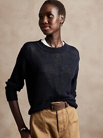 Tape Yarn Sweater | Banana Republic Factory