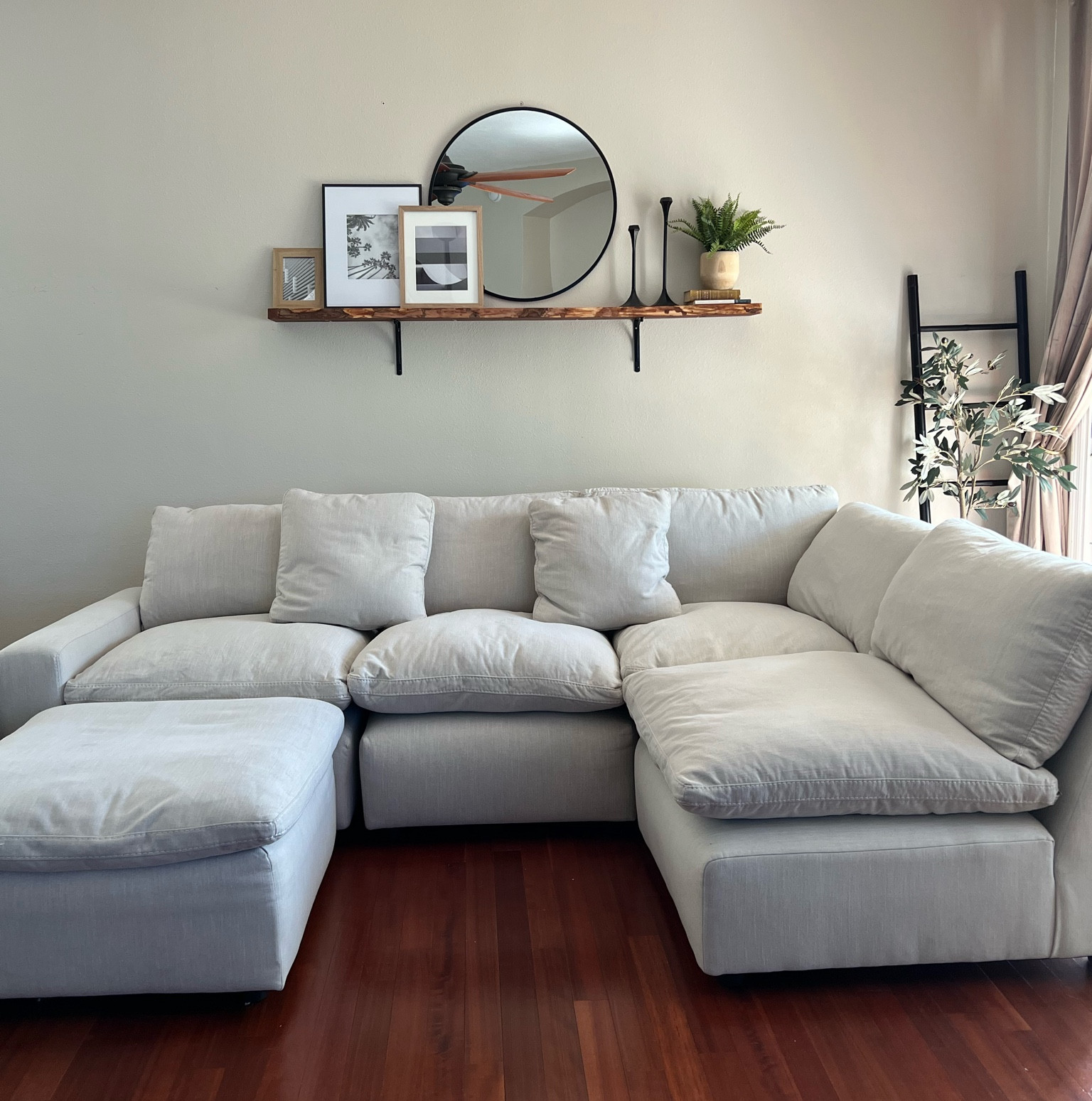 Cloud couch for less! 
Cloud sectional comfortable as ever!

#LTKfamily #LTKFind #LTKhome