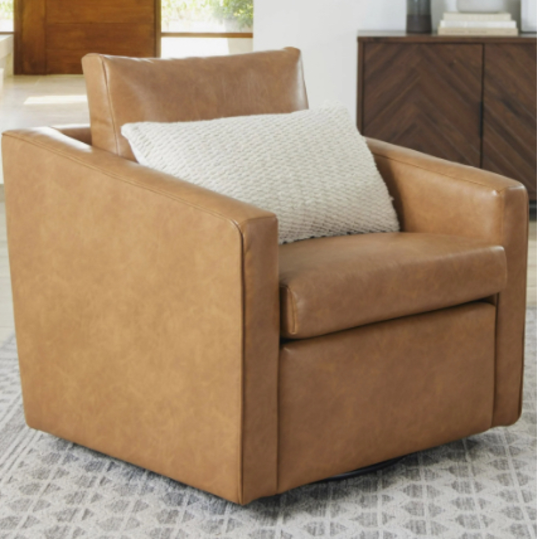 faux leather chair. 
#chair
#homedecor

#LTKhome