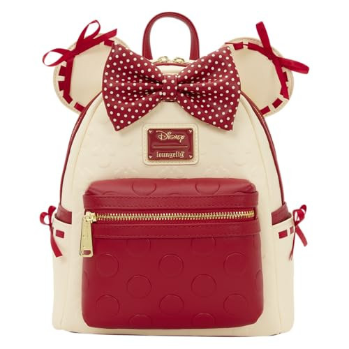 Loungefly Minnie Mouse Rock the Dots Coquette Mini Backpack | Amazon (US)