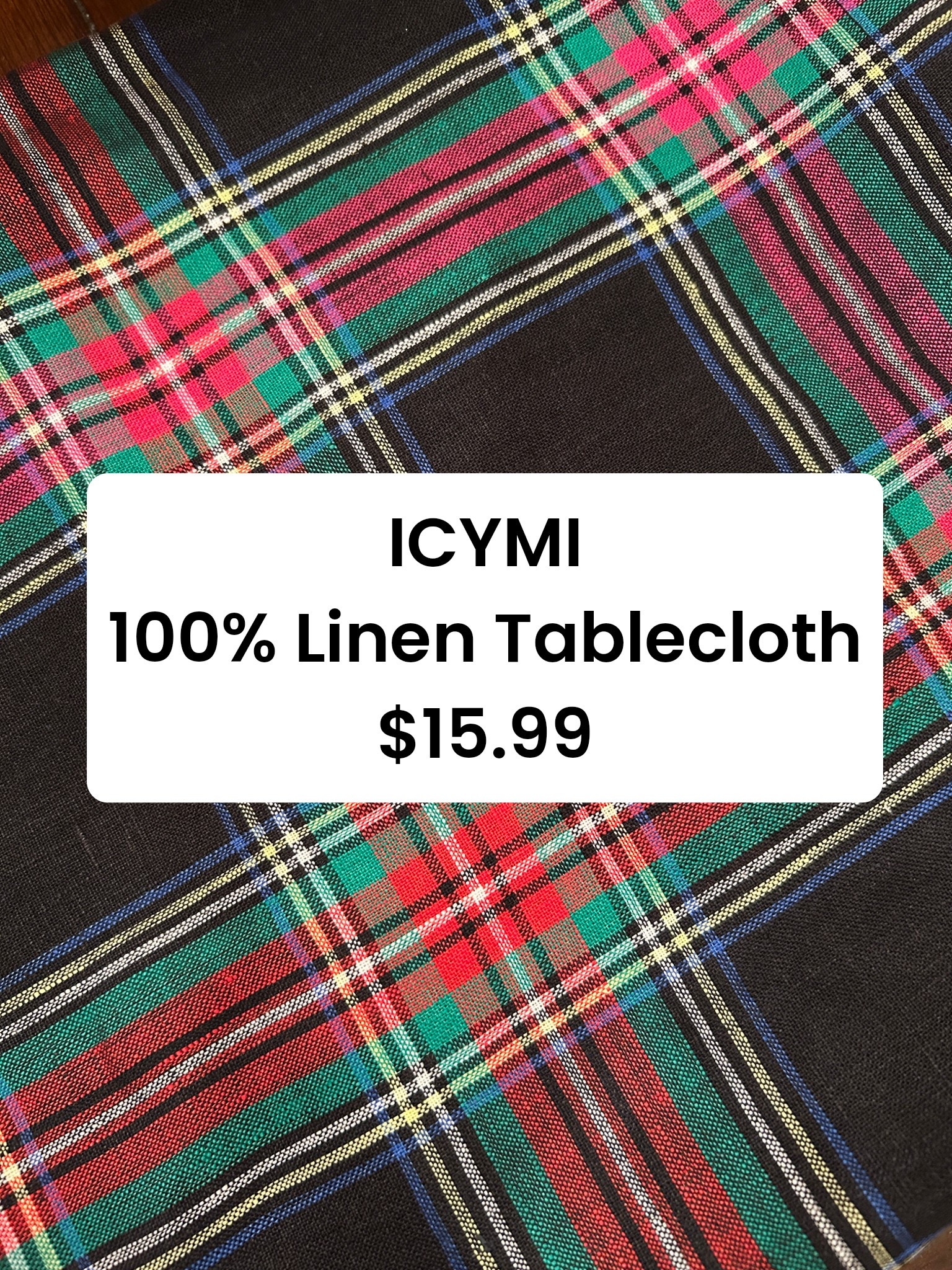 I thought it was a mistake on Amazon. 

It's not.  Beautiful brand, known for 100% linen at a reasonable but MUCH higher cost. Perfect for holiday parties! 

So good in real life, I ordered another one. 


#LTKHoliday #LTKHome #LTKFindsUnder50