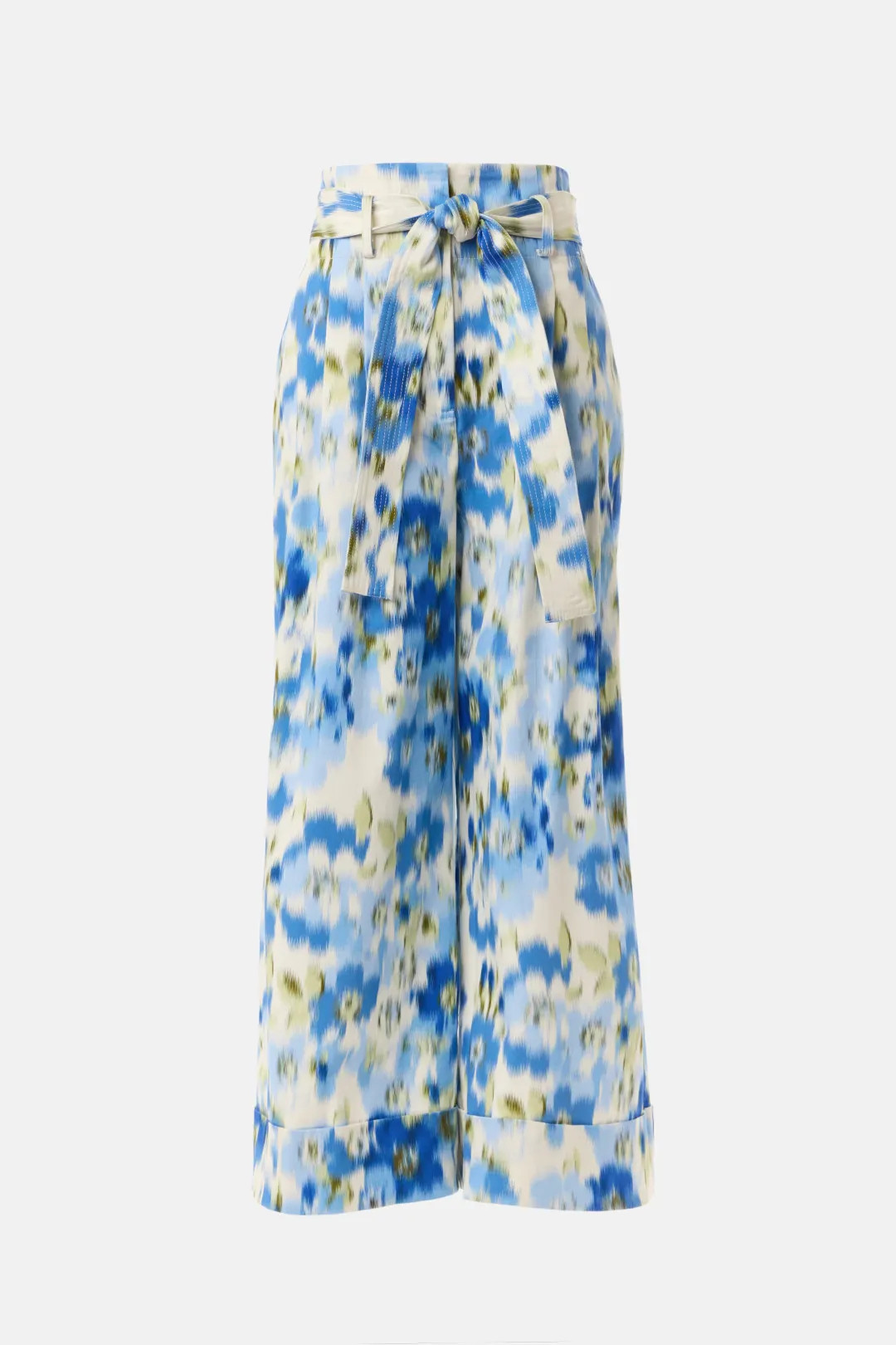 Tie Waist Wide Leg Floral Pants | Rent the Runway