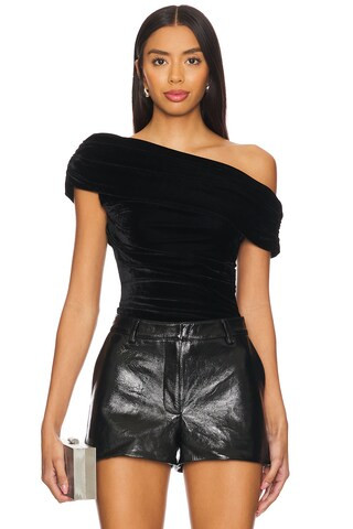 Lovers and Friends Willa Top in Black from Revolve.com | Revolve Clothing (Global)