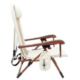 Ozark Trail Low Profile Reclining Glamping Chair, Vanilla Dream | Walmart (US)