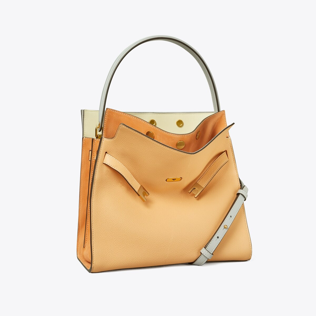 Lee Radziwill Pebbled Double Bag | Tory Burch (US)