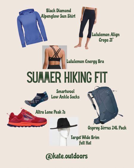 My go-to summer hiking outfit✨🥾🏔️

#LTKFind #LTKtravel #LTKFitness
