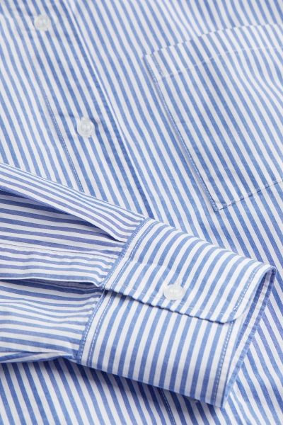 Oversized Cotton Shirt | H&M (US + CA)