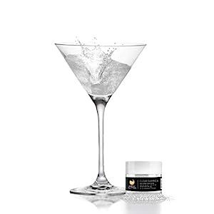 Clear Shimmer BREW GLITTER Edible Glitter For Drinks, Cocktails, Beer, Garnish Glitter & Beverage... | Amazon (US)