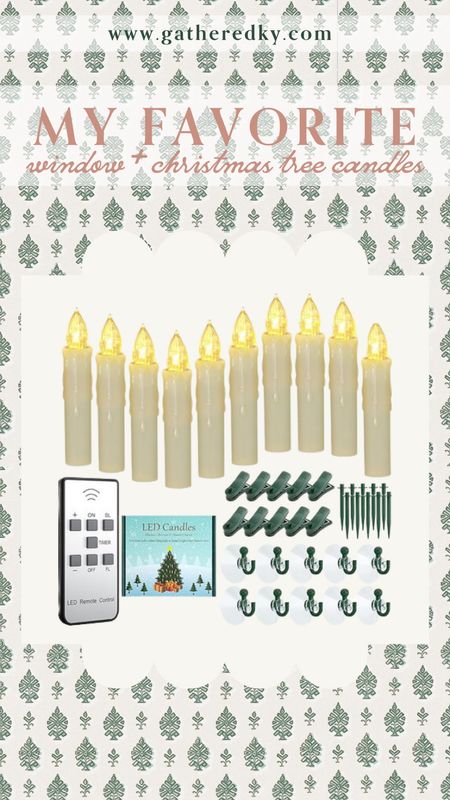 My Favorite Window & Christmas Tree Candles 

Amazon Find, Home Decor, Christmas Decor, Winter Decor 

#LTKhome #LTKSeasonal