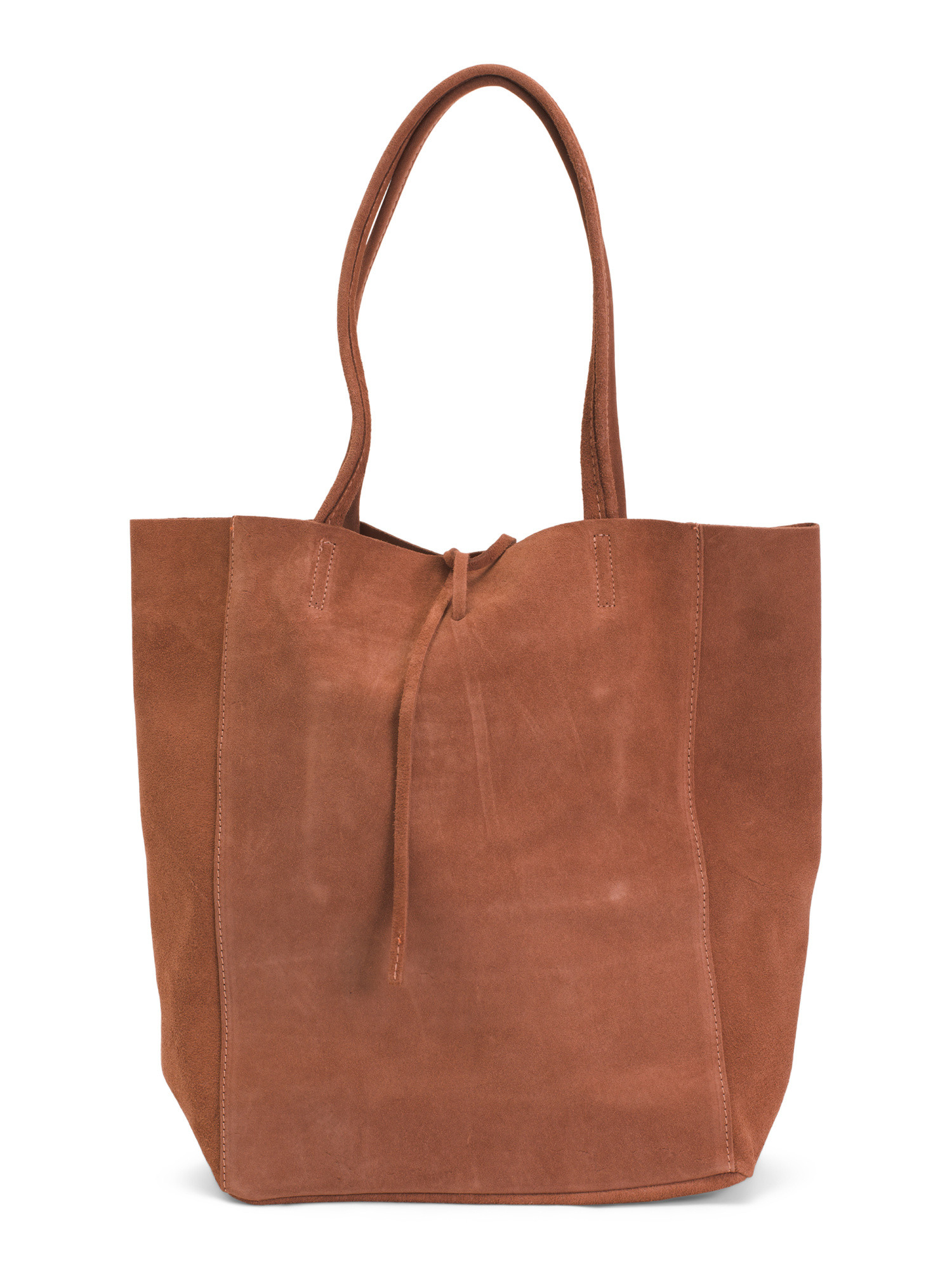 Made In Italy Suede Unlined Shopper Big Tote | Handbags | Marshalls | Marshalls