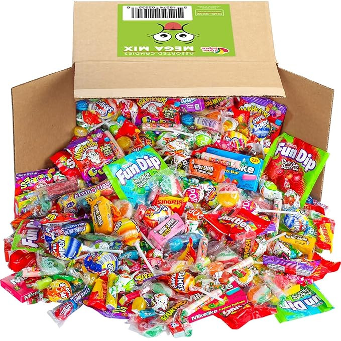 Pinata Candy Bulk - Assorted Candy Party Mix, 7.5 LB - Party Candies Bulk - Goodie Bag Stuffers f... | Amazon (US)