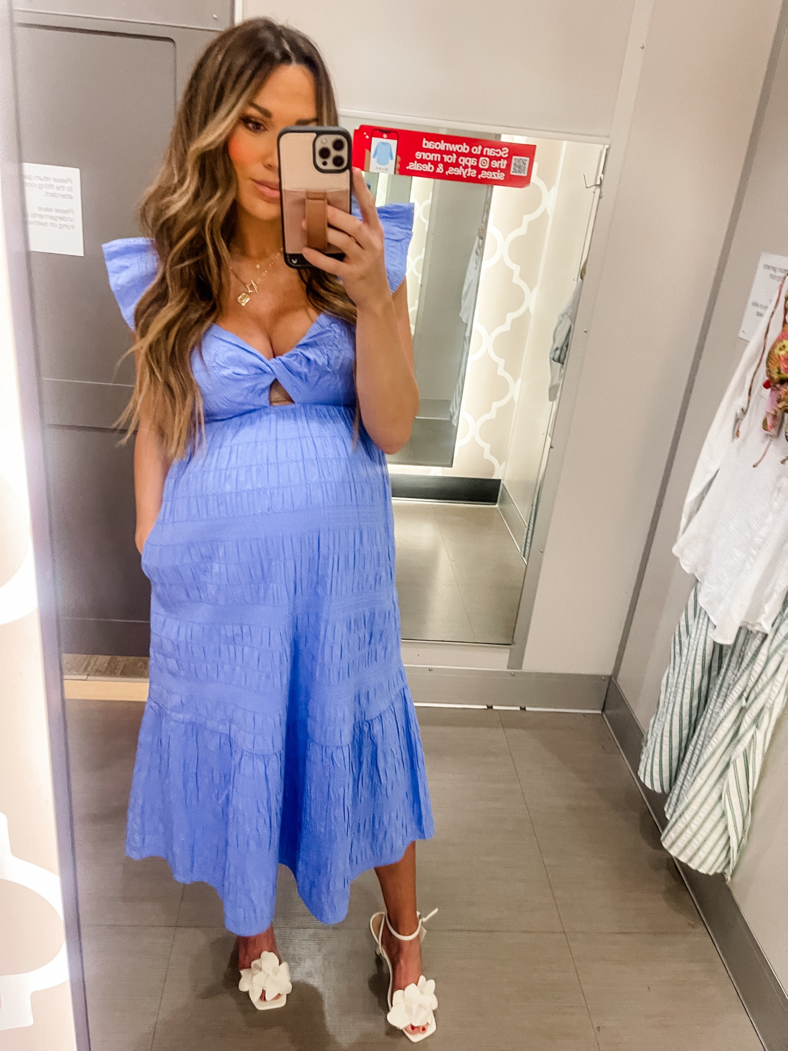 Easter dress 
Spring dress 
Bump friendly dress 
Size medium

#LTKbump #LTKstyletip #LTKfindsunder50