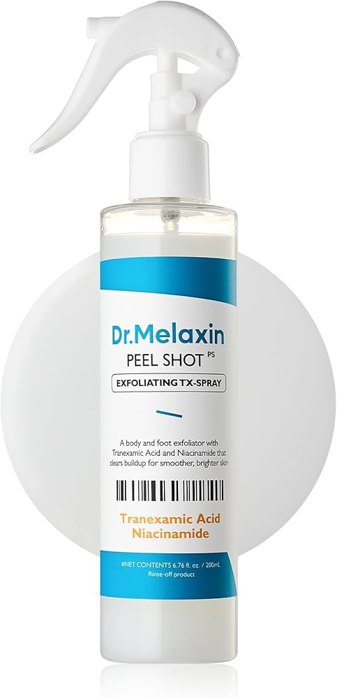 Dr.Melaxin TX Peel Shot Body Exfoliating Spray with Tranexamic Acid & Niacinamide, Brightening Bo... | Amazon (US)