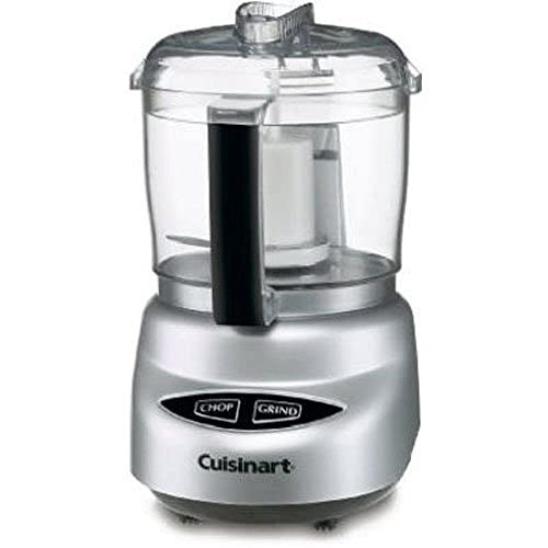 Cuisinart Food Processor, Mini-Prep 3 Cup, 24 oz, Brushed Chrome and Nickel, DLC-2ABC | Amazon (US)