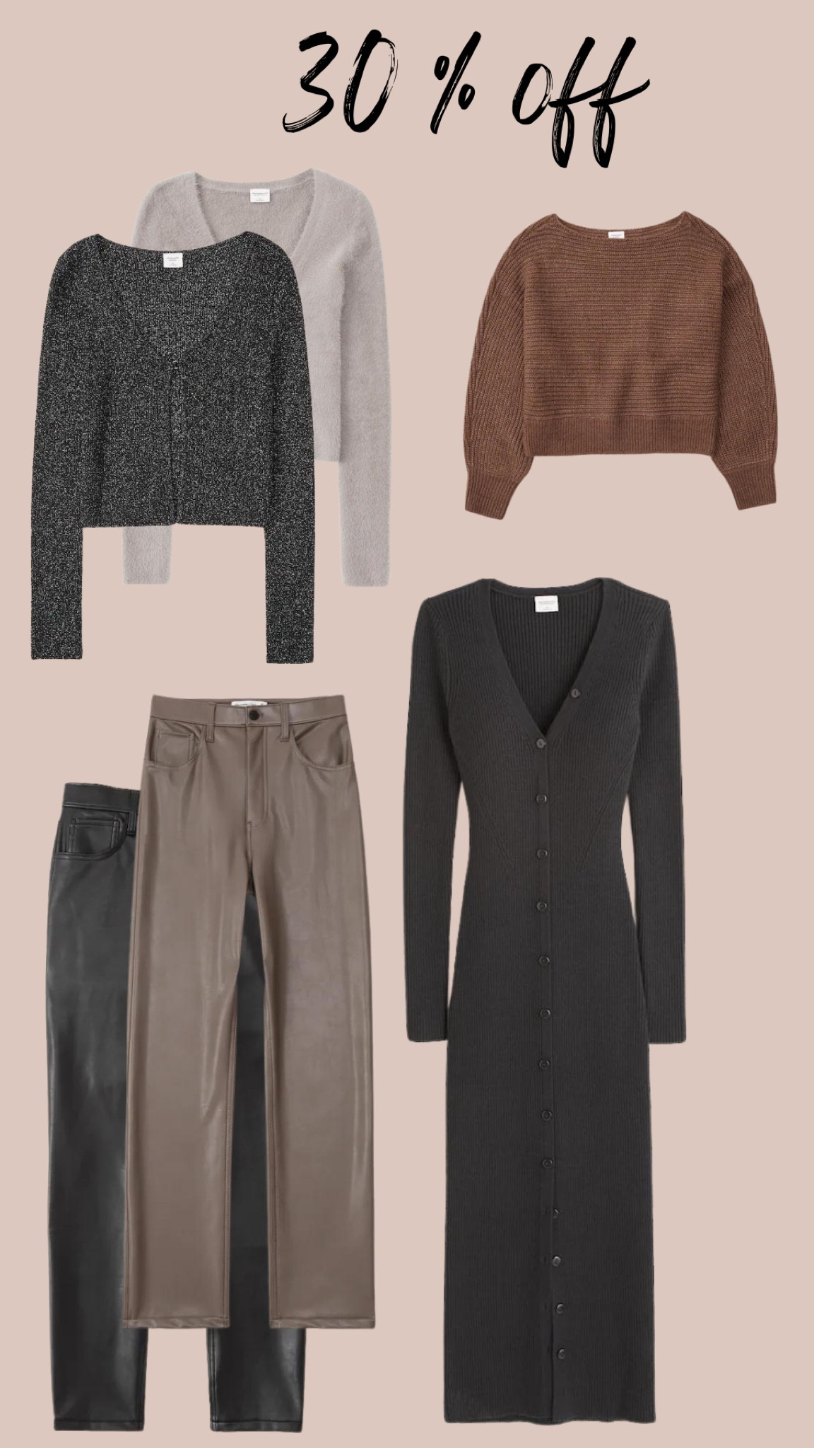 Abercrombie 30 % off site wide 

#LTKCyberweek #LTKGiftGuide #LTKSeasonal