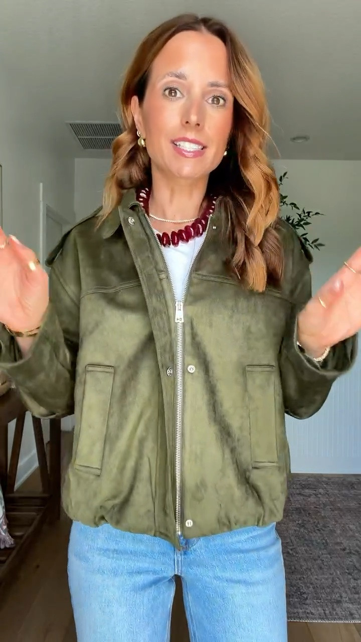 New fall arrivals from Target! Fall outfits. Fall style. Elevated casual outfits. Mom outfits. Teacher outfits. Vintage straight jeans in 00 short. Wearing XXS in bubble hem jackets.

#LTKootd #LTKPetite #LTKSeasonal
