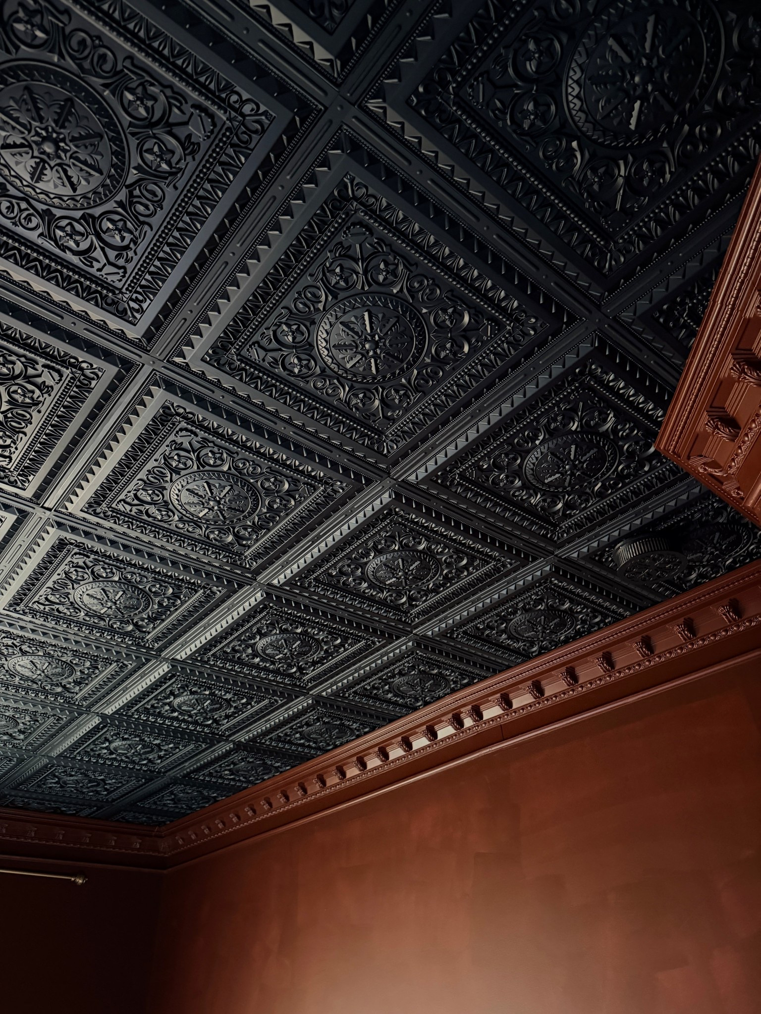 I never thought these tiles would look THIS good 🥹 The fifth wall is where design quietly lives. 

#LTKHome #LTKFindsUnder100