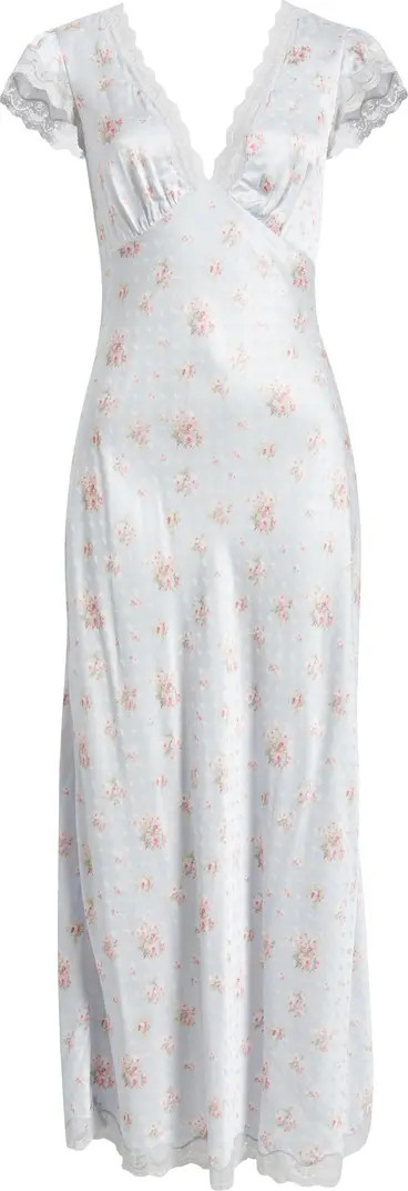 LoveShackFancy Theodore Floral Print Jacquard Dress | Nordstrom | Nordstrom