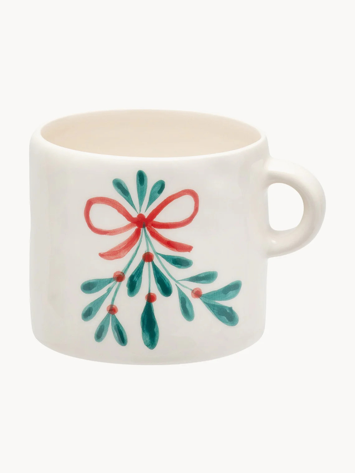 Handbemalte Tasse Mistletoe | Westwing EU