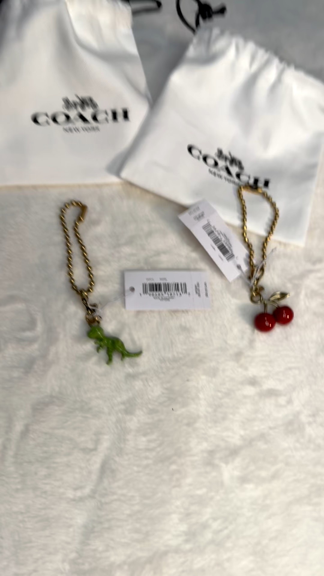 These new bag charms by Coach became available today. They are called DIY Charms and there’s a lot to choose from they were designed for you to buy several and make a bag chain, but I just bought two like this - I didn’t invest in the heavy bag chain because I don’t wanna make my bags any heavier. ￼￼

#LTKmomlife #LTKdayinmylife #LTKselfcare
