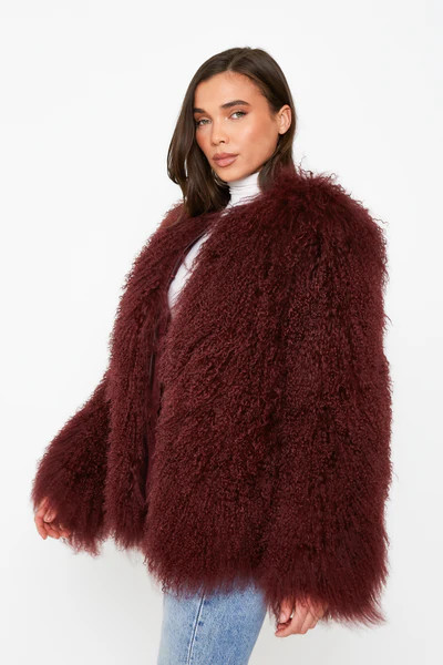 Cali Mongolian Fur Coat | Twenty Fall