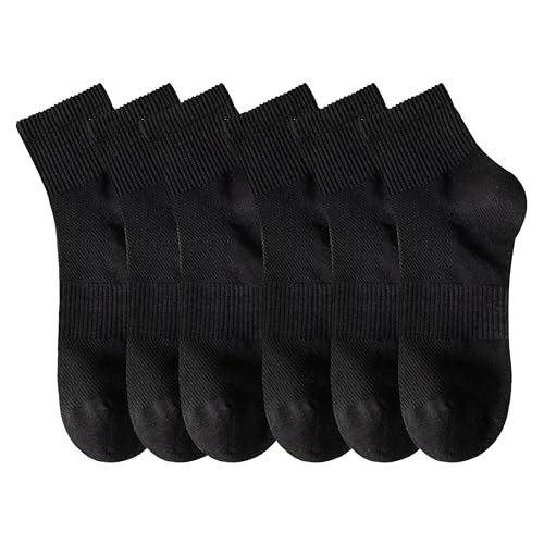 MAGIARTE Womens Mini Crew Ankle Socks Athletic Casual Cotton Socks for Women | Amazon (US)