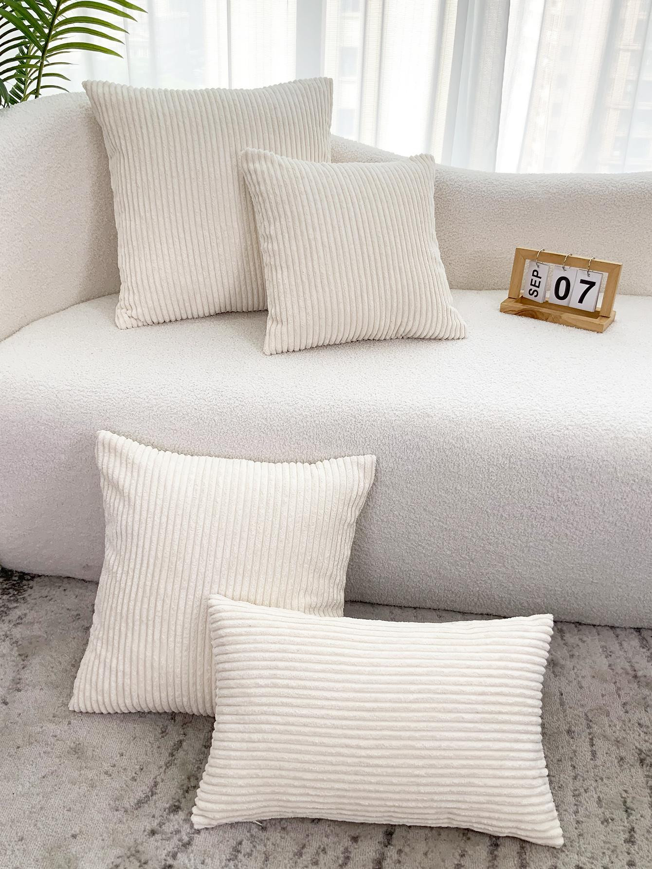 1 Unidade De Fronha De Veludo Cotelê Ou Fronha Lombar | SHEIN