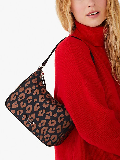 the little better sam leopard small shoulder bag | Kate Spade (US)