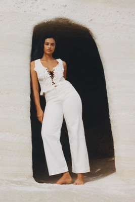 The Colette Full-Length Wide-Leg Jeans by Maeve | Anthropologie (US)