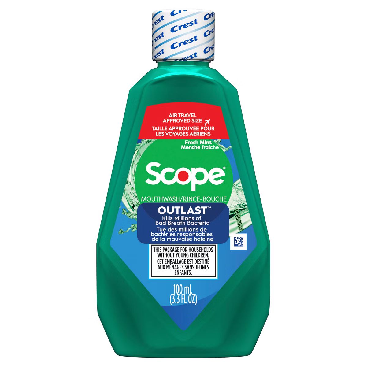 Crest Scope Outlast Mouthwash - Fresh Mint | Target