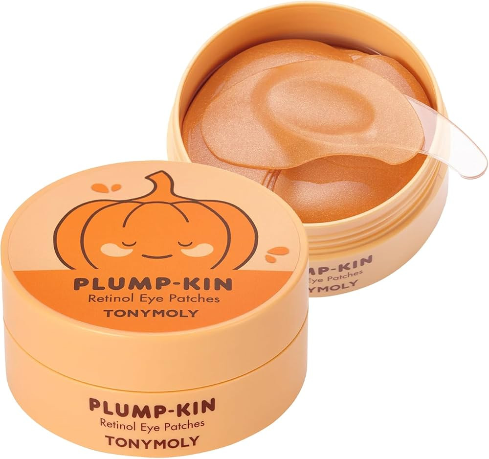 TONYMOLY Plump-kin Pumpkin Retinol Under Eye Patch, Dark Circles, 30 Pairs | Amazon (US)