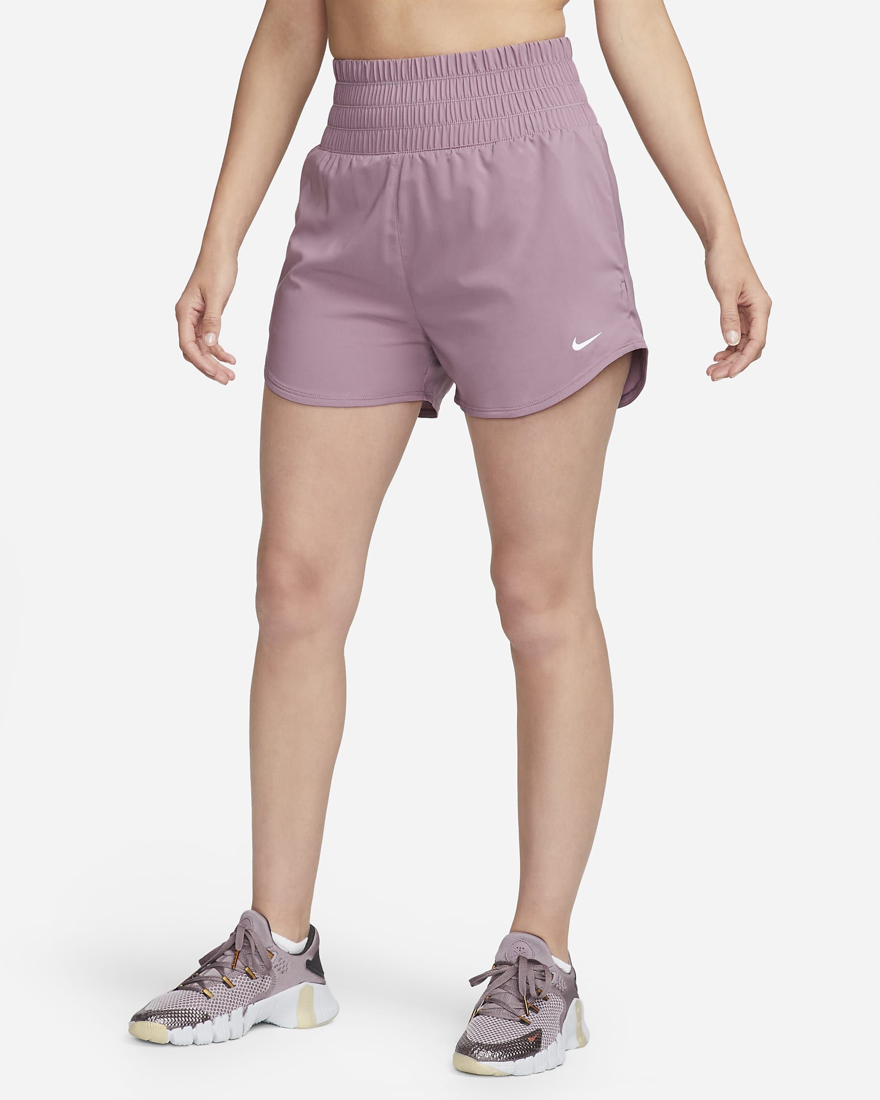 Nike One Women's Dri-FIT Ultra High-Waisted 3" Brief-Lined Shorts. Nike.com | Nike (US)