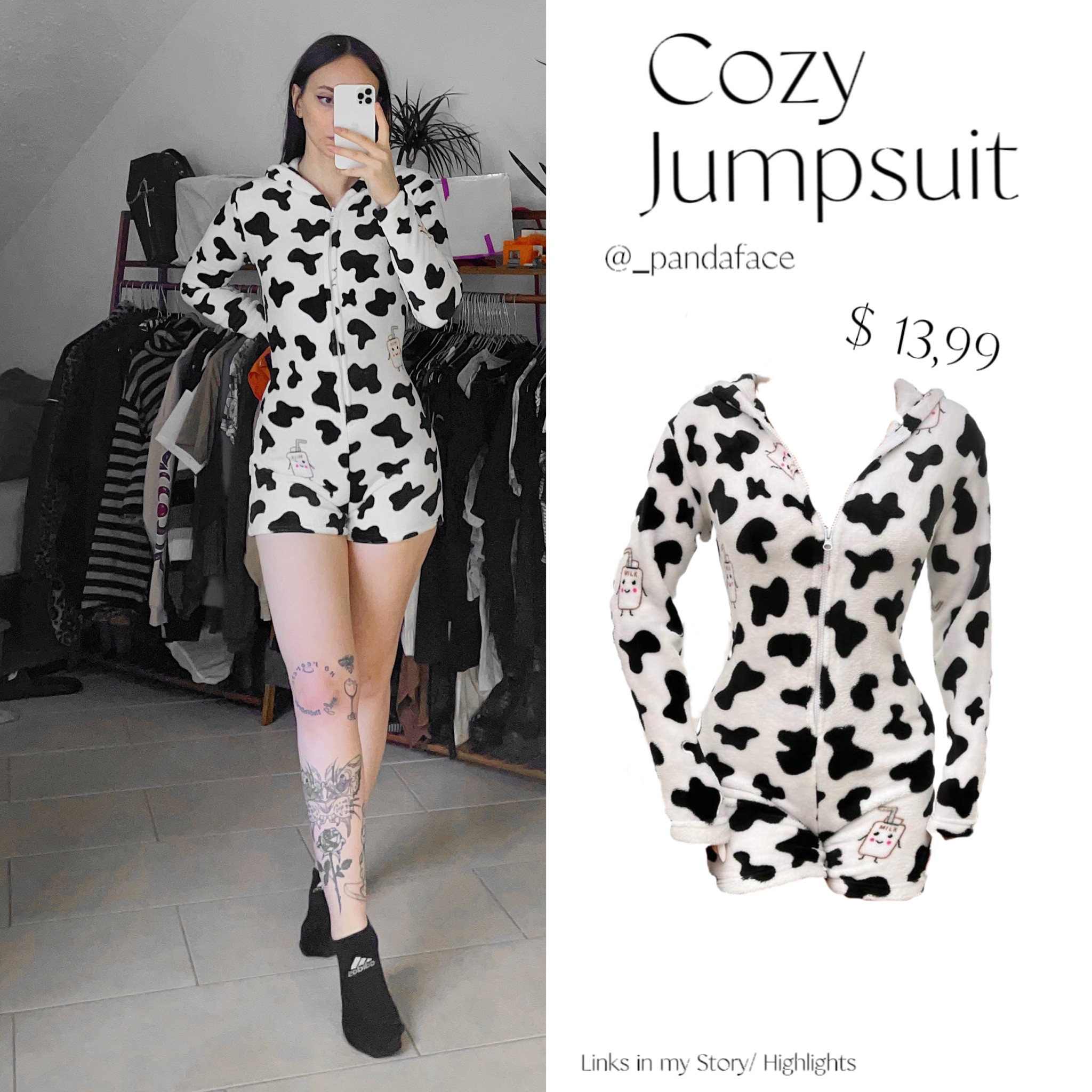 Cow Ear Design Hooded Flannel Sleep Romper

#LTKU #LTKHoliday #LTKGiftGuide