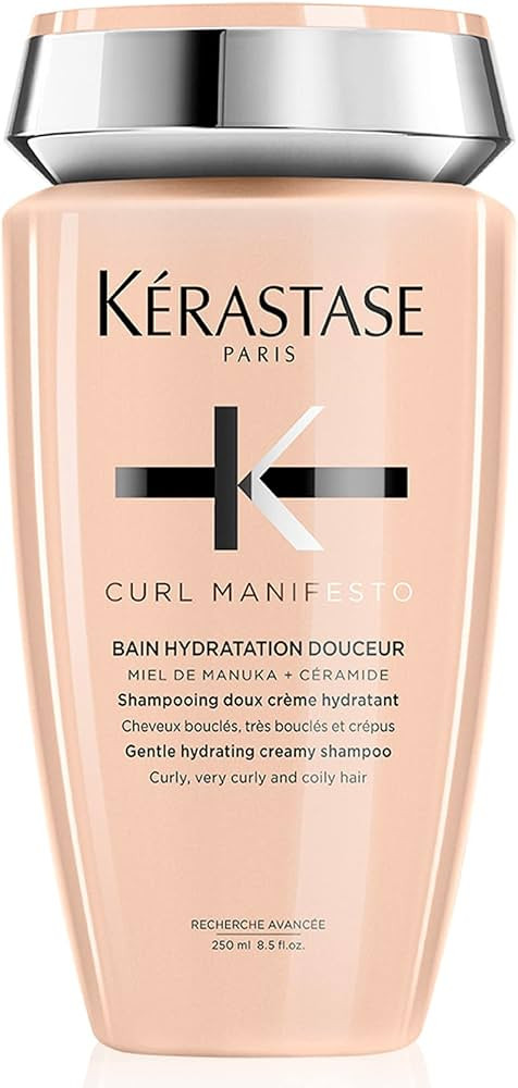 Kérastase Shampoo for Curly Hair, Curl Manifesto Shampoo, Hydratation Douceur Shampoo, Removes B... | Amazon (CA)