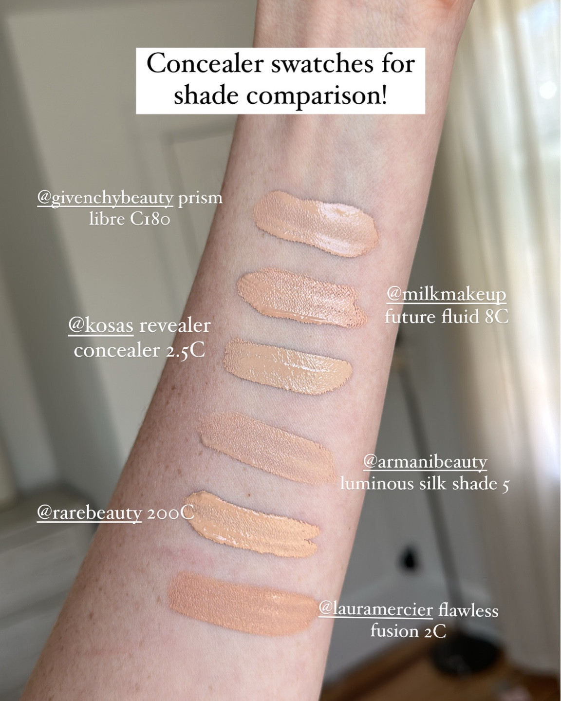 SEPHORA SALE CONCEALERS! Swatches and links! 


#LTKbeauty #LTKBeautySale #LTKsalealert