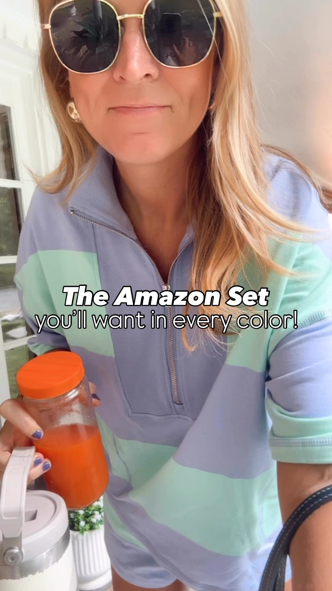 This Amazon set is a 10/10, and this bag is an 11! Tons of color options. I’m in size M.

#amazonfashion #amazonfind #shopltk #ltkit #liketkit