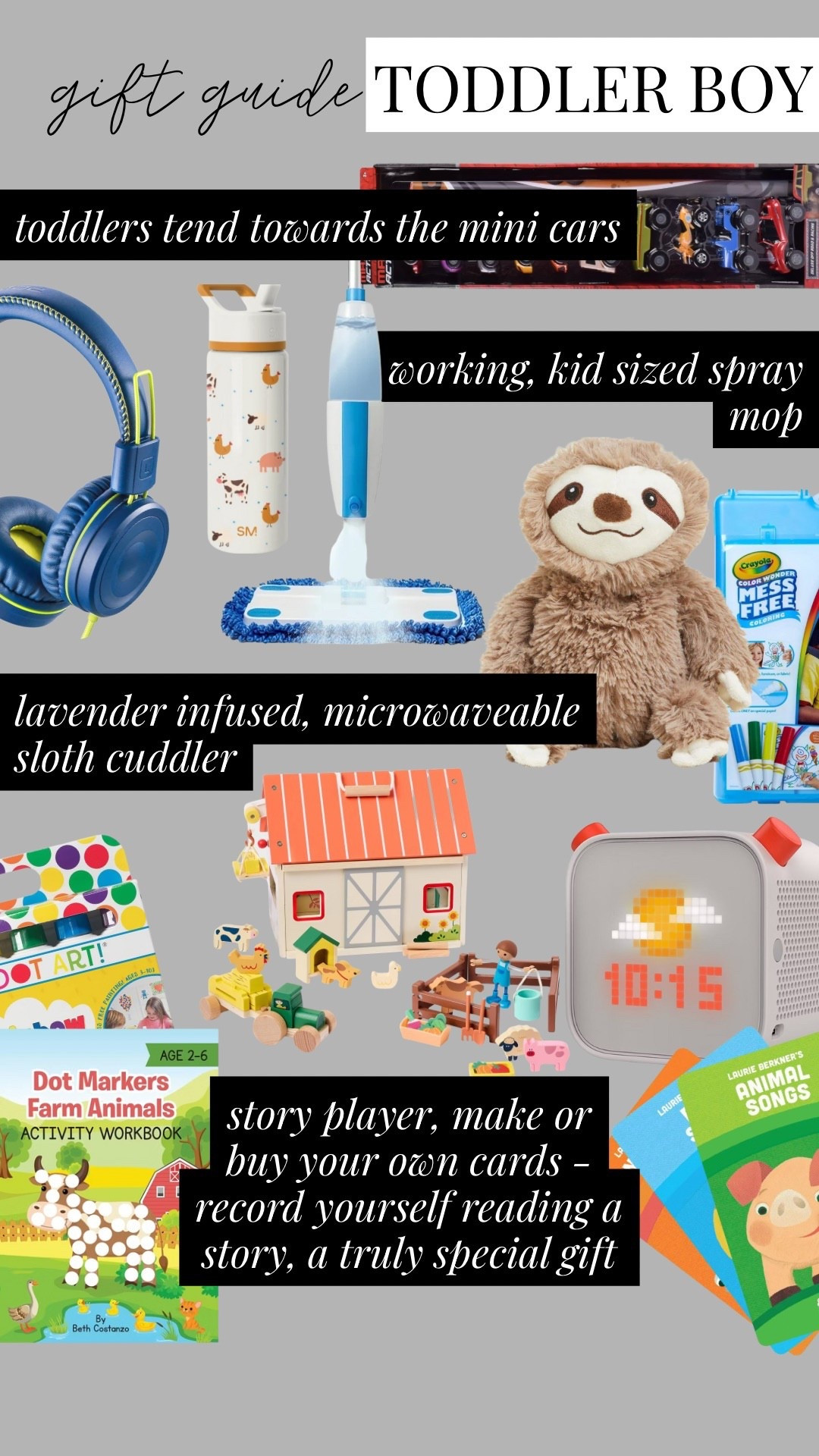 Gift Guide: Toddler Boy

#LTKFamily #LTKKids #LTKGiftGuide