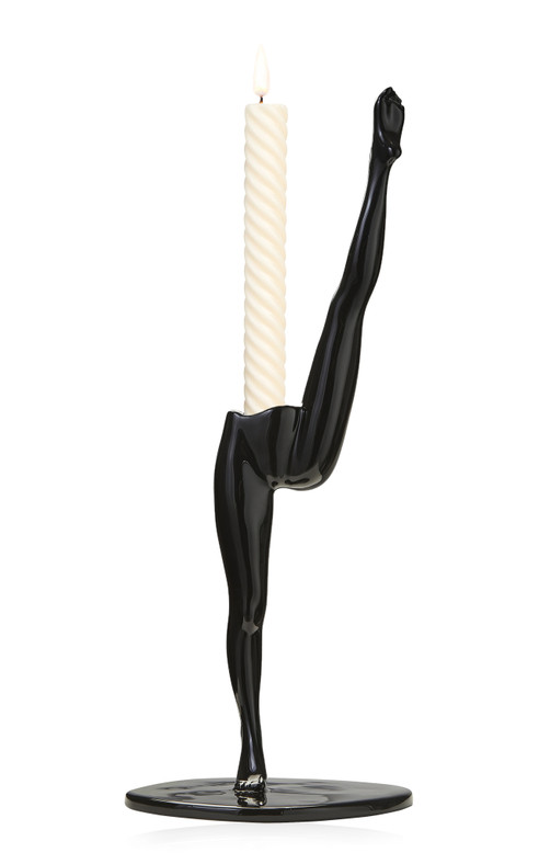 Can Candlestick (High-Shine Black)